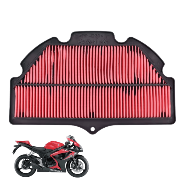 Filtro De Aire Moto Suzuki Gsxr 600 750 2006 Al 2010 Premium