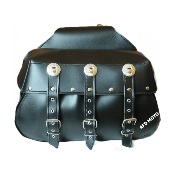 Alforjas Maletas Laterales Para Motocicleta Chopper Universal 2pzs - Image 2