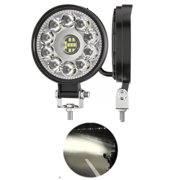 2 Barras Led Exploradora Faro Auto Camioneta Jeep Potente