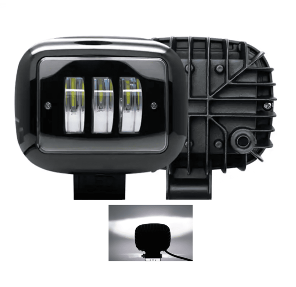 2 Barras Led Faros Auto Jeep 3 Led 30w Potentes Premium