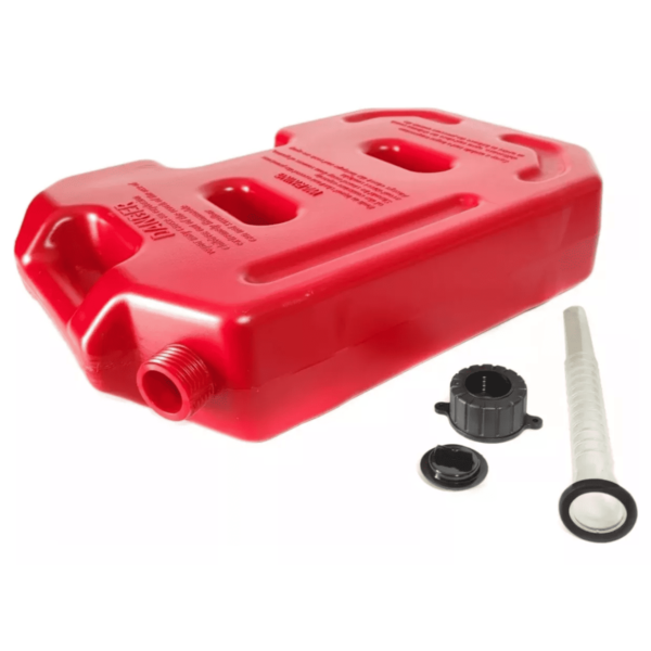 Tanque Bidón Gasolina Rojo Moto Auto Ultra Fuerte C/llaves 10L - Image 2