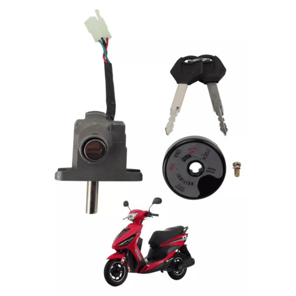 Kit Juego De Cerraduras Con Llaves Italika D150