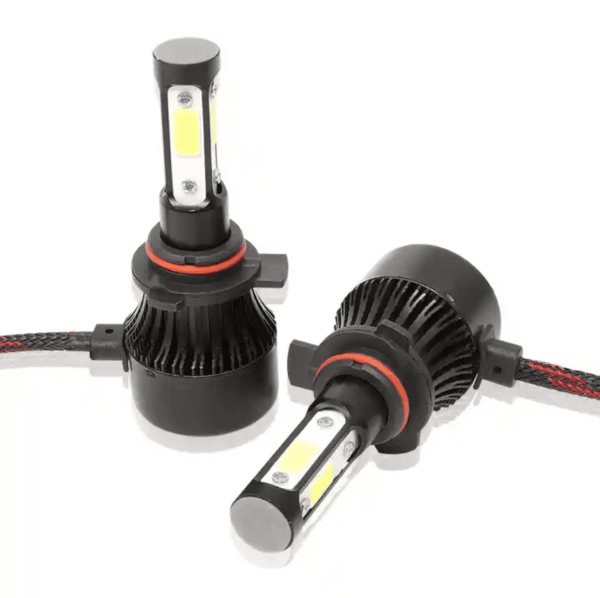 Kits De Led Foco Faro 4 Lados Potente Auto Moto 16,000lm