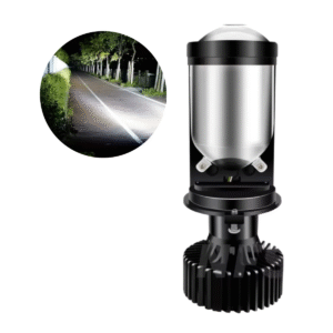 Kit De Led Foco Tipo Lupa Auto Moto 8000lm H4 Faro 1pz Luz