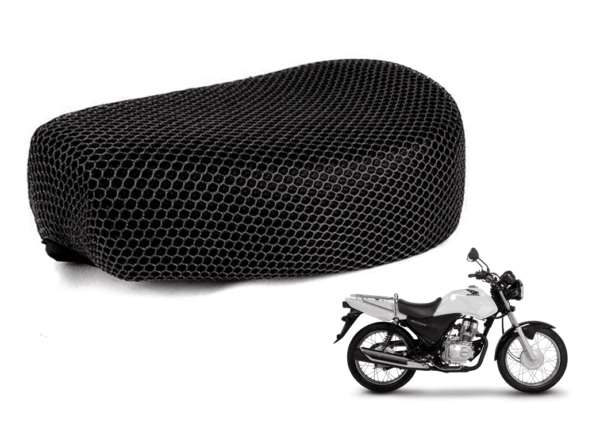 Funda Cubre Asiento Moto Malla Termica Cargo Gl 150 Premium