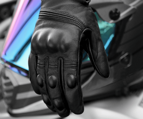 Guantes Moto Piel Impermeables Protecciones Premium Afd - Image 2