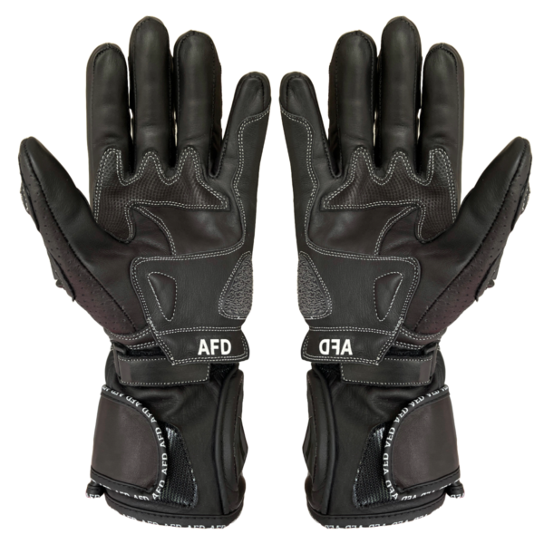 Guantes Afd Moto Piel Impermeables Protecciones Premium - Image 2