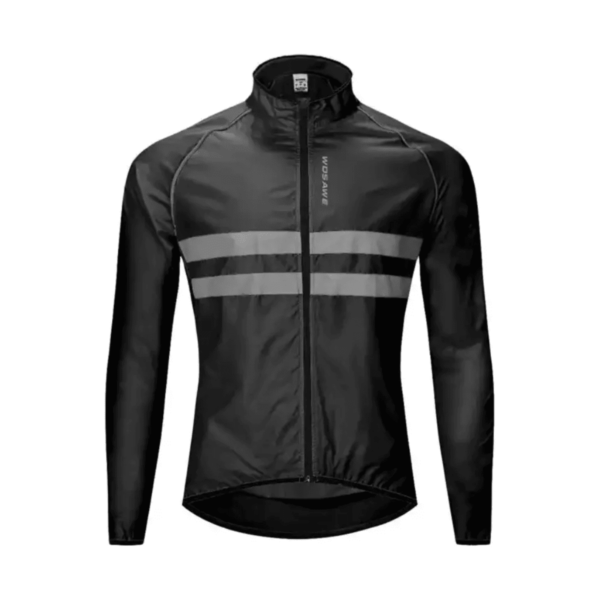Chamarra Ciclismo Rompeviento Impermeable Reflejante