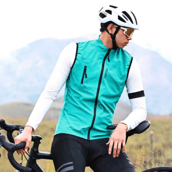 Chaleco Ciclismo Bici Correr Rompevientos Impermeable - Image 6