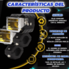 2 Faros Led Premium Auto Moto Exploradora Auxiliar Potente - Image 4