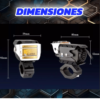 2 Faros Led Premium Auto Moto Exploradora Auxiliar Potente - Image 2