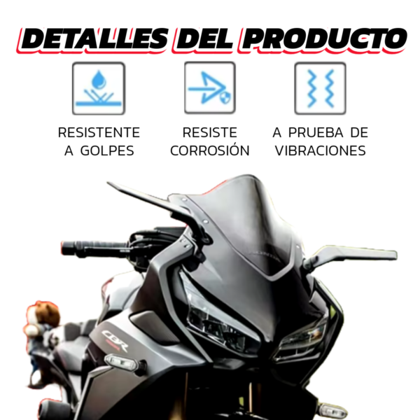 Espejos Retrovisores Wind Wing Motos Deportivos Alta Gama - Image 3
