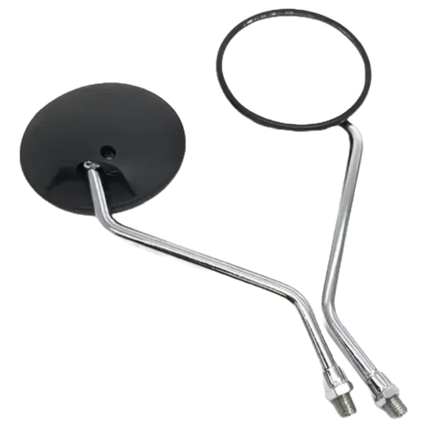 Espejos Redondos 10mm Universal Motos Trabajo Reforzado