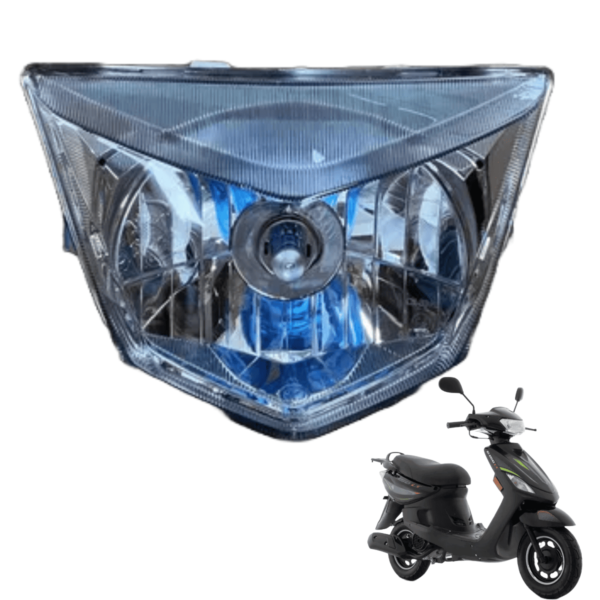 Faro Delantero Principal Para Motoneta Italika D150, Premium