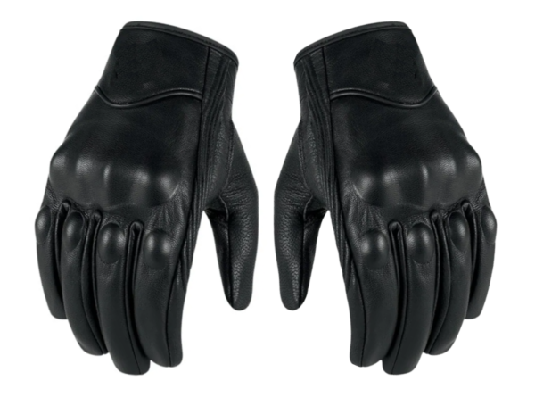Guantes Motociclista De Piel Protecciones Antideslizantes