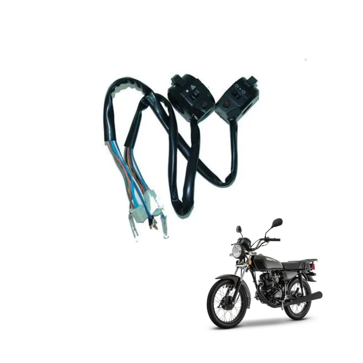 Mandos Encendido Interruptor Der/izq Italika Ft125 Alta Gama