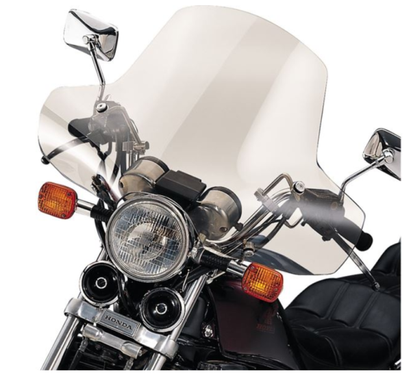 Parabrisas Moto Universal Transparente Tipo Chopper