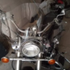 Parabrisas Universal Para Moto Chopper Negro Y Transparente - Image 2