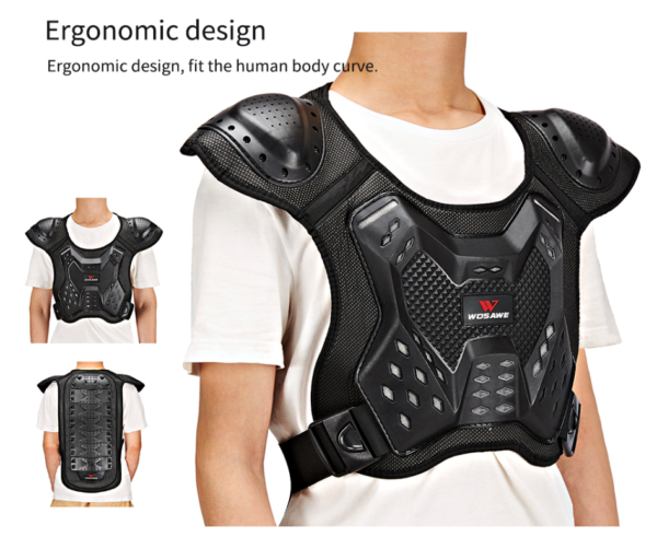 Peto Moto Armadura Esqueleto Protector Motocross Premium - Image 2