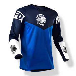 Jersey Playera Motocross Enduro Mtb Bmx Bici Afd Azul Rey