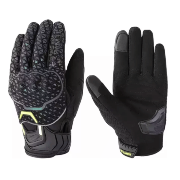 Guantes Moto Brillantes Protecciones Reforzadas Touch Screen