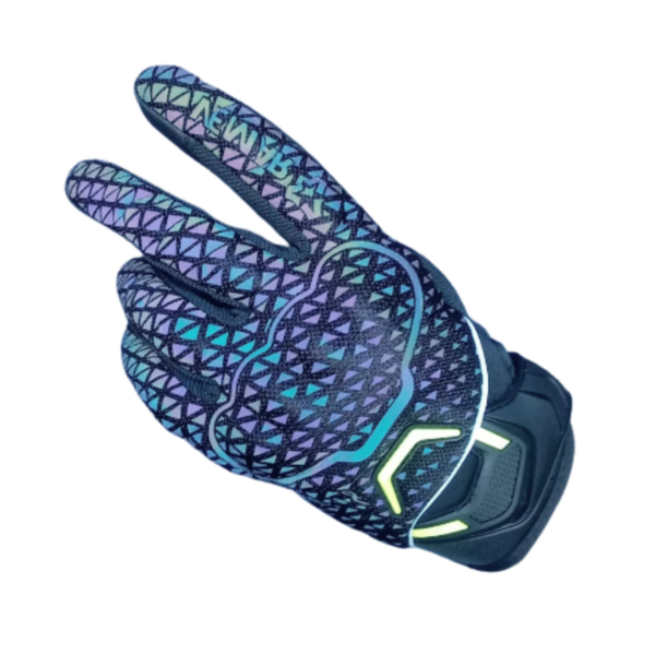 Guantes Moto Brillantes Protecciones Reforzadas Touch Screen - Image 2