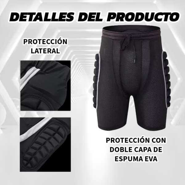Licra Short Con Protecciones Ciclismo Moto Off Road Premium - Image 3