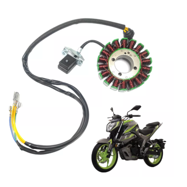 Estator Corona Completa 12 Bobinas Para Italika 250z Premium