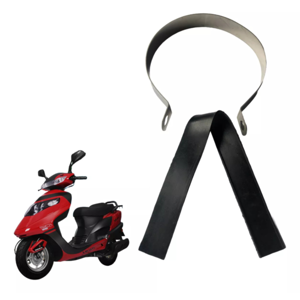 Abrazadera De Escape Motoneta Italika Cs 125 Alta Calidad