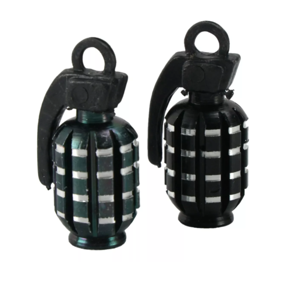 Tapones De Válvula Aluminio Moto, Camioneta, Carro 4 Piezas - Image 3