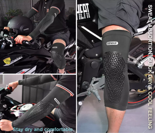 Coderas Manga Proteccion Elástica Uv Moto Bici Premium 1 Par - Image 3