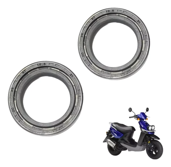 Par De Retenes De Alta Calidad Para Moto Yamaha Bws100
