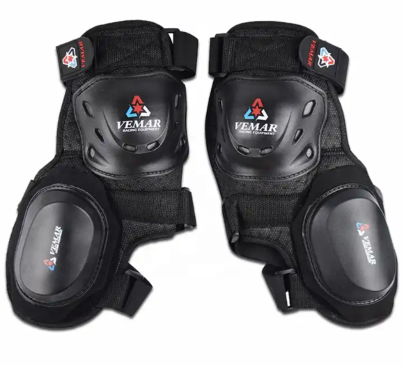 Rodilleras Motocicleta Racing Deportivas Con Sliders Pro - Image 4