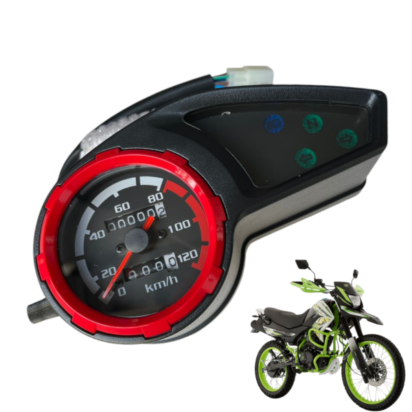 Tablero Velocímetro Rojo Italika Dm200 Calidad Superior