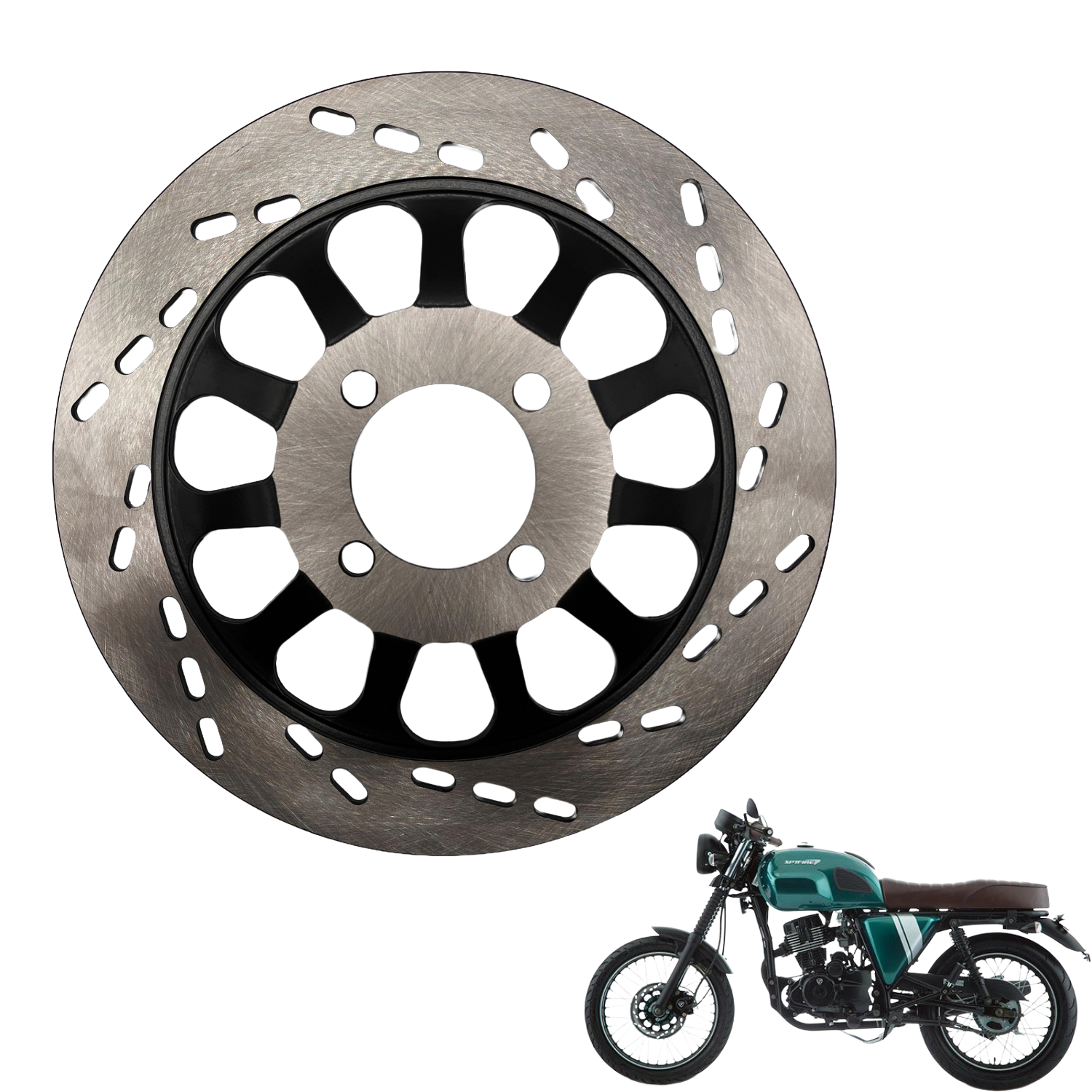 Disco Freno Delantero Moto Italika RC125 Spitfire Spitfire 200 Alta Calidad