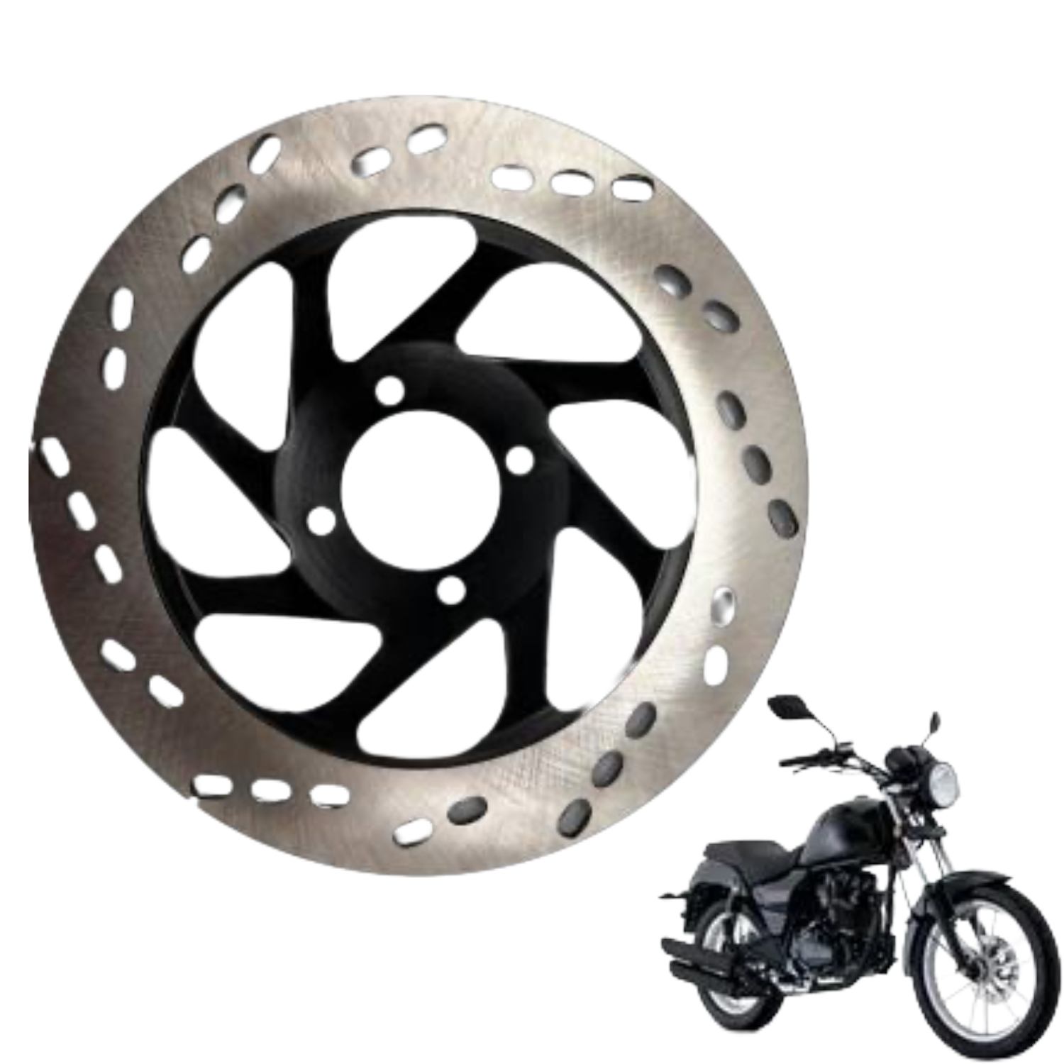 Disco Freno Delantero Moto Italika Rc200 Rc250 2019 A 2024 Premium