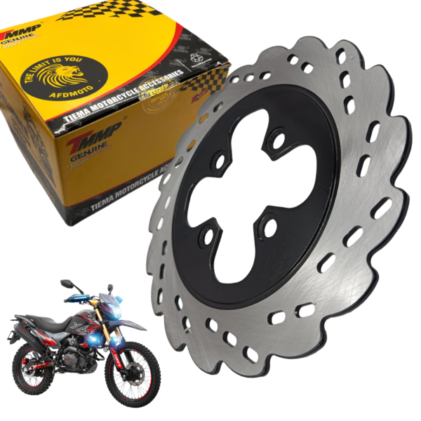 Disco De Freno Trasero Moto Italika Rt200 Rt200 Gp Premium