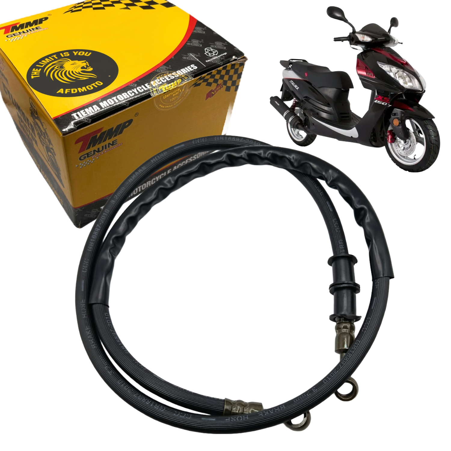 Manguera Freno Delantero Para Moto Italika Varios Modelos