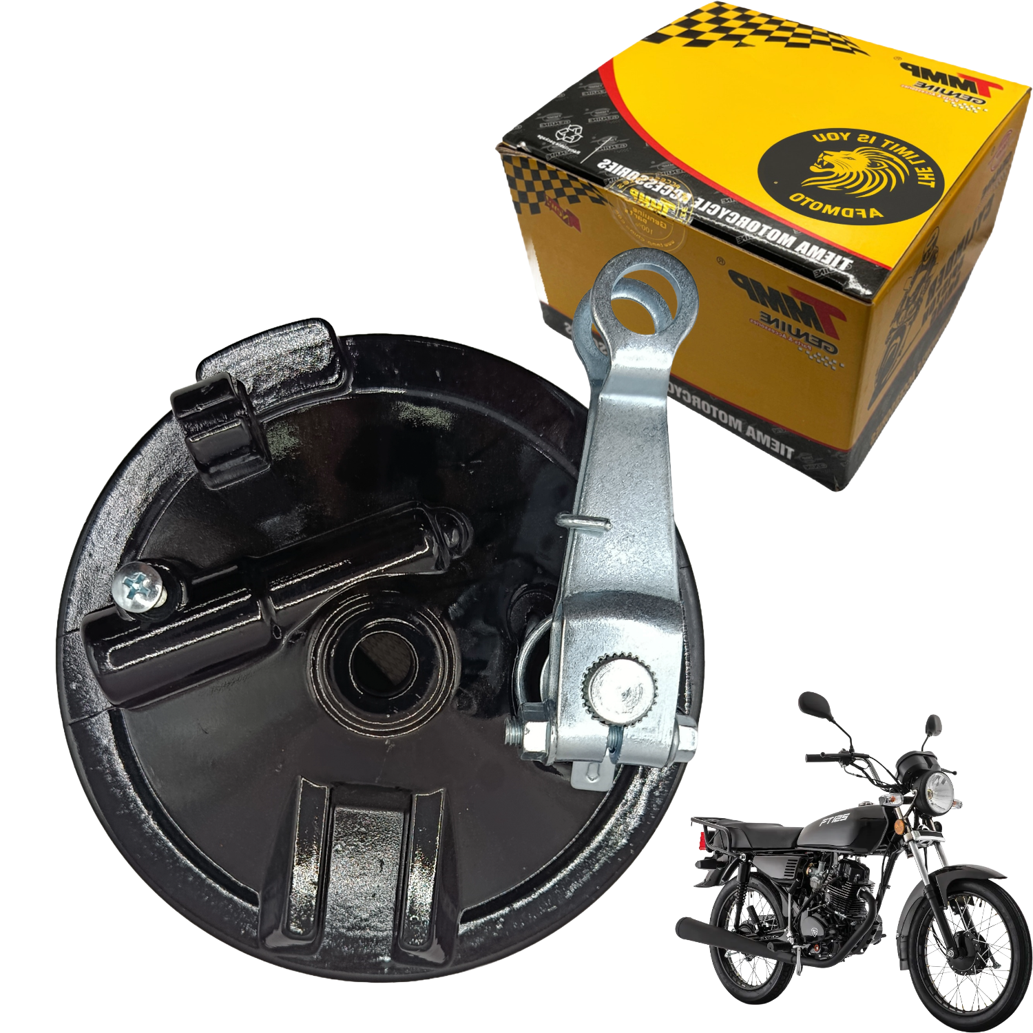 Porta Balatas Delantero Ft125 Dt125 Dt150 Delivery De Gran Calidad