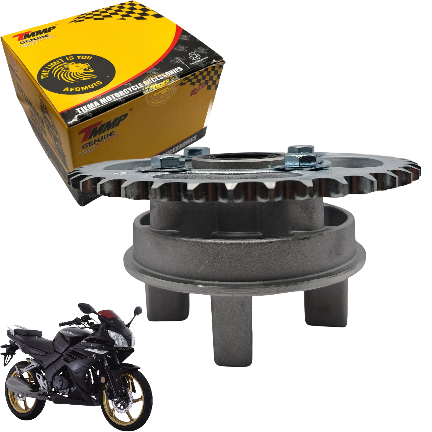 Portasprocket Trasero Rt200/rt200gp/ex200 Alta Resistencia