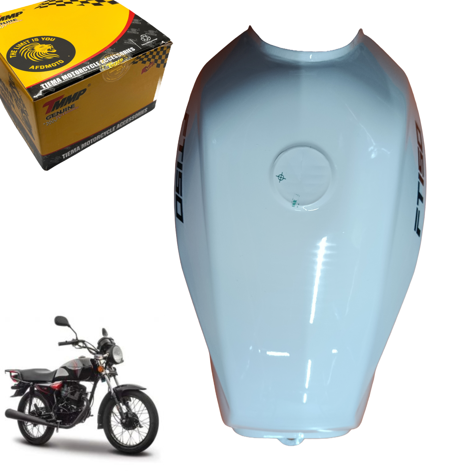 Tanque Gasolina Ft150 Blanco Dt150 Delivery (2015-18)