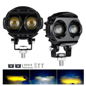 2 Faros Led Luz Moto Exploradora Calidad Premium