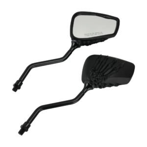 ESPEJO DERECHO/IZQUIERDO D/D DECORATIVO ESQUELETO NEGRO SET (CODIGO ANTERIOR 16-5220-001)