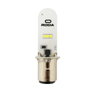 FOCO FARO DELANTERO LED BA20D CON ESTROBO 12V 2.5/5W 6500K