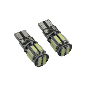 FOCO T-10 PELLIZCO 10 LEDS BLANCO SET 12V