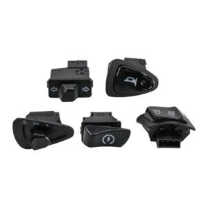 INTERRUPTOR (BOTON) ENCENDIDO/LUCES/DIRECCIONALES/CLAXON/INTERMITENTES SET ITALIKA D 125 (16-24), X 125 (18-23) 12V