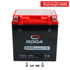 ACUMULADOR SELLADO SMF (YTX30L/YIX30L) RODA 12V 32A AGM (CODIGO ANTERIOR 22-5040-001)
