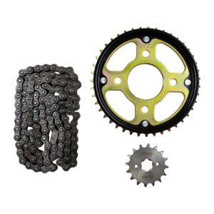 ENGRANE 43X16 CADENA 428HX120L SET HONDA GL 150 CARGO (14-22) RODA