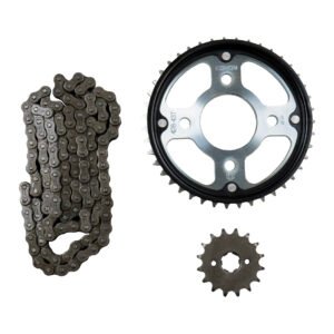 ENGRANE 43X16 CADENA 428HX120L SET HONDA GL 150 CARGO (14-22) CHOHO