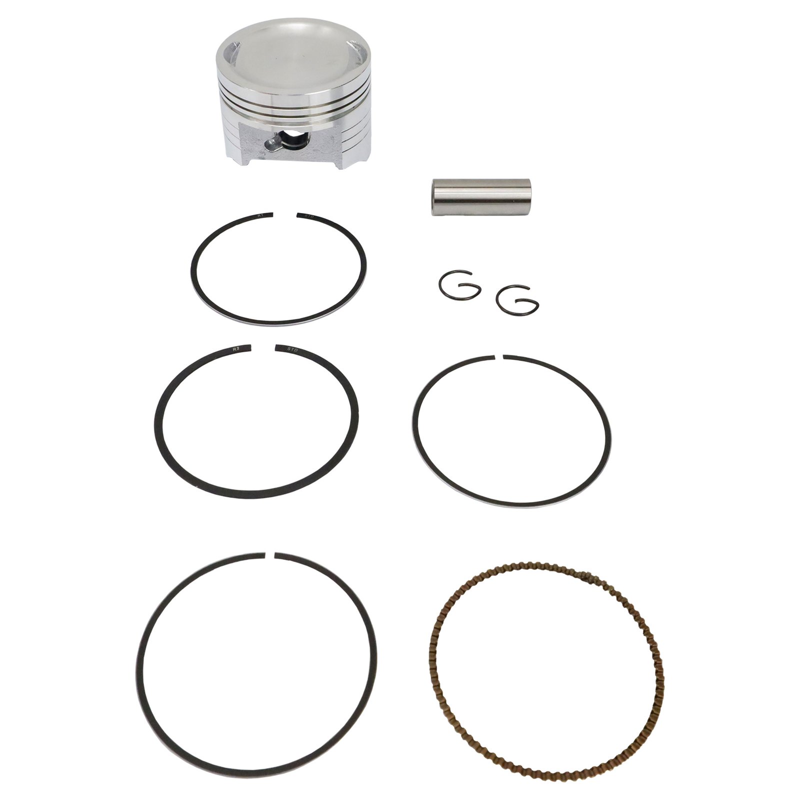 PISTON COMPLETO 0.00 STD SET HONDA CBF 125 TWISTER (19-24)